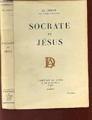 Bild des Verkufers fr SOCRATE ET JESUS / 3e EDITION. zum Verkauf von Le-Livre
