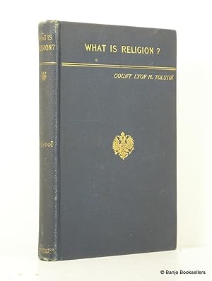 Bild des Verkufers fr What is Religion? And Other New Articles and Letters zum Verkauf von Banjo Booksellers, IOBA