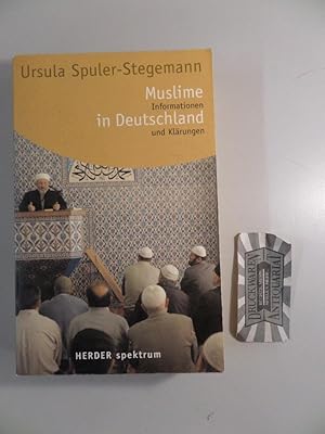 Bild des Verkufers fr Muslime in Deutschland : Informationen und Klrungen. zum Verkauf von Druckwaren Antiquariat