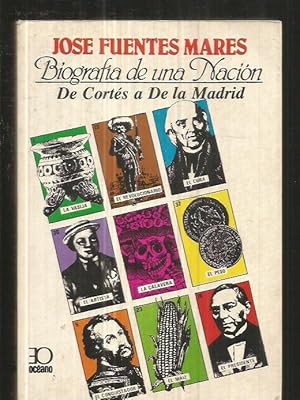 Imagen del vendedor de BIOGRAFIA DE UNA NACION. DE CORTES A DE LA MADRID a la venta por Desvn del Libro / Desvan del Libro, SL