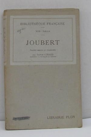 Seller image for Bibliothque franaise XIXe sicle joubert for sale by crealivres