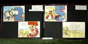Kardonia Series of BIRTHDAY CARDS 1948. [Musterheft]
