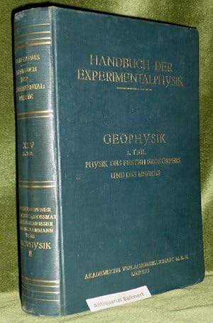 Bild des Verkufers fr Angewandte Geophysik. Handbuch der Experimentalphysik Band 25, 2. Teil. Physik des festen Erdkrpers und des Meeres. zum Verkauf von Antiquariat Ballmert