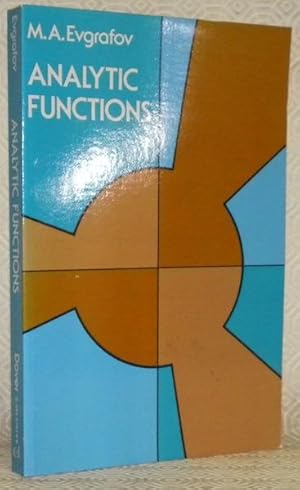 Immagine del venditore per Analytic Functions. Translated by Scripta Technica, Inc. Edited by Bernard R. Gelbaum. venduto da Bouquinerie du Varis