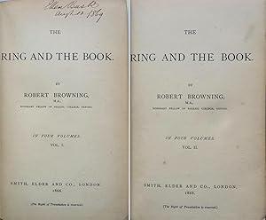 The Ring and the Book 4 Vols. First Edition