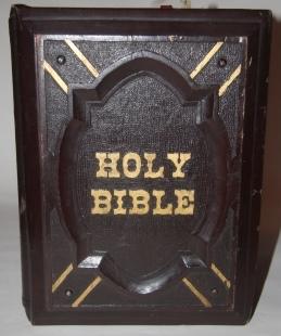 [Faux Books][Folk Art Mechanical Toy Book] Holy Bible