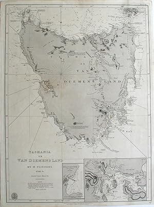 Tasmania or Van Diemens Land by M. Flinders 1798-9. South Coast, Sheet VI