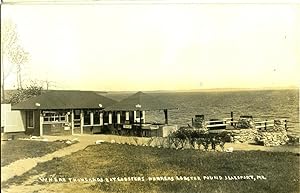 Where Thousands Eat Lobsters, Parkers Lobster Pound, Searsport, ME - Real Photo Postcard