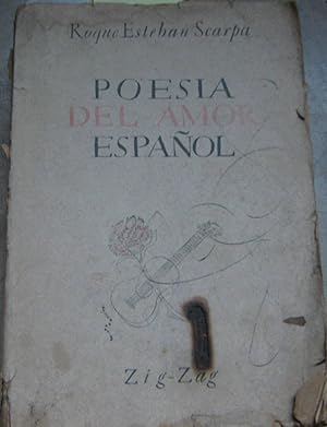 Bild des Verkufers fr Poesa del amor espaol. Antologa zum Verkauf von Librera Monte Sarmiento