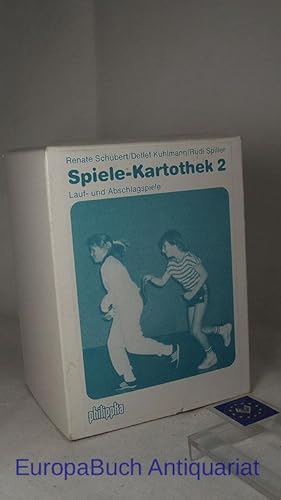 Spiele-Kartothek Nr. 2 : Lauf- und Abschlagspiele. (Karten 9-80) Herausgegeben von : Renate Schub...