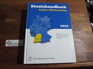 Image du vendeur pour Die Bundesrepublik Deutschland : Staatshandbuch. Landesausg. Land Baden-Wrttemberg. Ausg. 2005 mis en vente par Antiquariat im Kaiserviertel | Wimbauer Buchversand