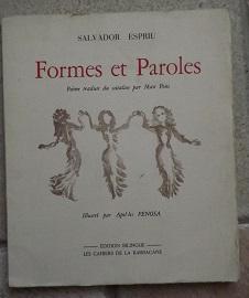 Formes et Paroles. Approches de l'art d'Appel lès FENOSA en hommage -¿