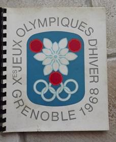Xes jeux olympiques d'hiver. Grenoble 1968.