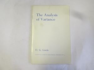 Seller image for Analysis of Variance (Statistical guides in educational research) for sale by Goldstone Rare Books