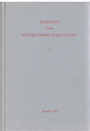 Immagine del venditore per Jahrbuch der Brder Grimm-Gesellschaft. Band I. venduto da Antiquariat Gnter Hochgrebe