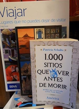 Seller image for VIAJAR Lugares que no puedes dejar de visitar + 1000 SITIOS QUE VER ANTES DE MORIR + GUA DEL PATRIMONIO MUNDIAL (3 libros) for sale by Libros Dickens