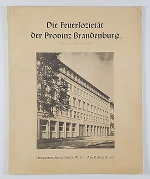 Verwaltungsgebäude der Feuersozietät der Provinz Brandenburg. Architekten Prof. Paul Mebes und Re...