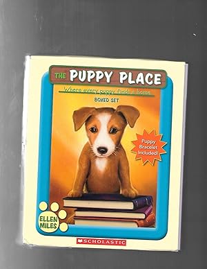 Seller image for The Puppy Place Boxed Set, Books 1-5: Goldie, Snowball, Shadow, Rascal, and Buddy (Puppy Bracelet Included!) for sale by ODDS & ENDS BOOKS