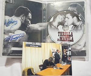 THRILLA IN MANILLA: SIGNED BY FRAZIER