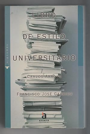 Seller image for Libro de estilo universitario. for sale by Librera El Crabo
