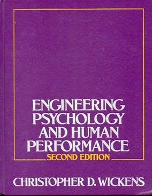 Immagine del venditore per ENGINEERING PSYCHOLOGY AND HUMAN PERFORMANCE. Second Edition. venduto da angeles sancha libros