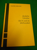 Deutsche Literatur : Das 19. u. 20. Jahrhundert. Epochen, Gestalten, Gestaltungen.