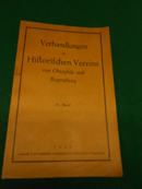 Imagen del vendedor de VHVO 81. Band.1931. a la venta por Galerie  Antiquariat Schlegl