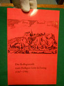 Das Kollegiatstift zum Heiligen Geist in Essing (1367-1795). Beiband Nr.4. Aus der Reihe: Beiträg...