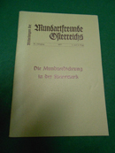 Die Mundartdichtung in der Steiermark. nach e. Vortrag von Heinrich Uray, bearb. von Ingrid Marsc...