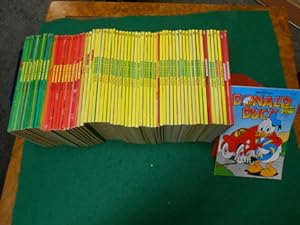 Walt Disneys Donald Duck. Grüne Serie Nr. 23, 39, 40, 43, 44, 50, 61, 81, 82. (Insgesamt 9 Bändch...