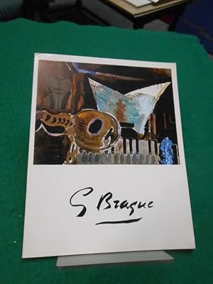 Bild des Verkufers fr 19 Pinturas de 1919 - 1962. [Ausstellungskatalog]. Aus der Reihe: Coleccion Sala Gaspar. Catalogo Editado con Motivo de la Exposicion >G. Braque 1882 - 1963<, Sala Gaspar 21 Enero 1975. zum Verkauf von Galerie  Antiquariat Schlegl