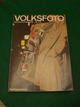 >Volksfoto< Zeitung für Fotografie. Nr. 1 - 6.