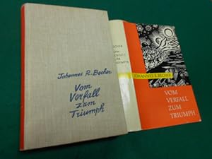 Vom Verfall zum Triumph. Aus dem lyrischen Werk 1912 - 1958. Mit 50 Originalholzschnitten von Fra...