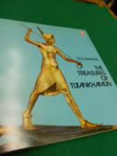 >Treasure of TutankhamunBritish Museum in London im Jahre 1972, aus Anlass des 50. Jahrestages de...