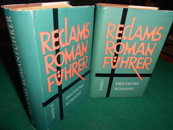 Reclams Romanführer. 2 Bde. [Leinen-Ausgaben]. Bd. 1: Deutsche Romane und Novellen von Grimmelsha...