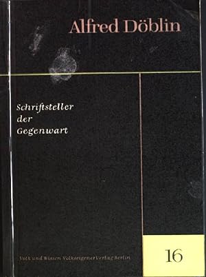 Immagine del venditore per Alfred Dblin: Leben und Werk Schriftsteller der Gegenwart; 16 venduto da books4less (Versandantiquariat Petra Gros GmbH & Co. KG)