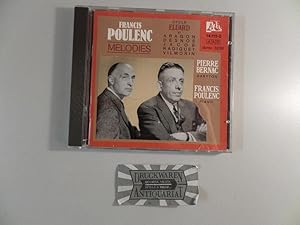 Seller image for Francois Poulenc: Melodies - Cycle Eluard et Aragon Desnos Jacob Radiguet Vilmorin [CD]. for sale by Druckwaren Antiquariat