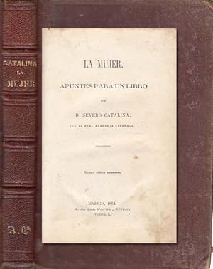 Seller image for LA MUJER. APUNTES PARA UN LIBRO for sale by Librera Vobiscum