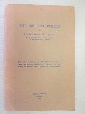 Seller image for The Biblical period for sale by Goldstone Rare Books