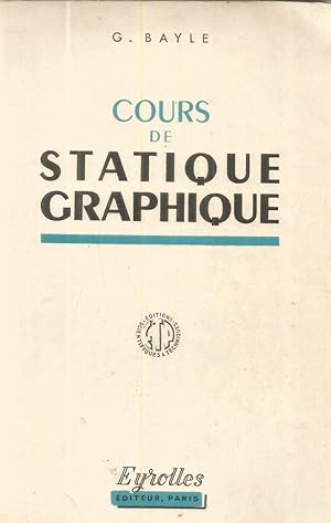 Cours de statique graphique