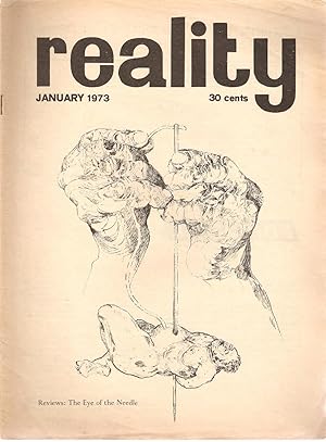 Image du vendeur pour Reality - A Journal of Liberal Opinion January 1973 mis en vente par Snookerybooks