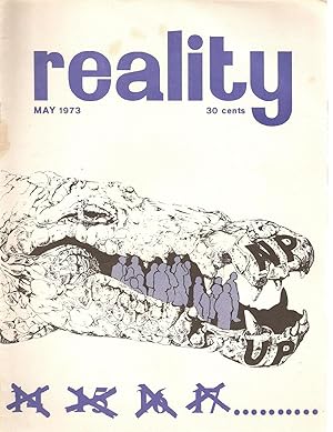 Image du vendeur pour Reality - A Journal of Liberal Opinion May 1973 mis en vente par Snookerybooks