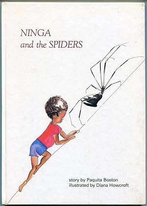 Imagen del vendedor de Ninga and the spiders. a la venta por Lost and Found Books