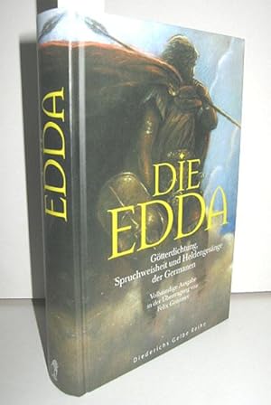 Bild des Verkufers fr Die Edda (Gtterdichtung, Spruchweisheit und Heldengesnge der Germanen) zum Verkauf von Antiquariat Zinnober