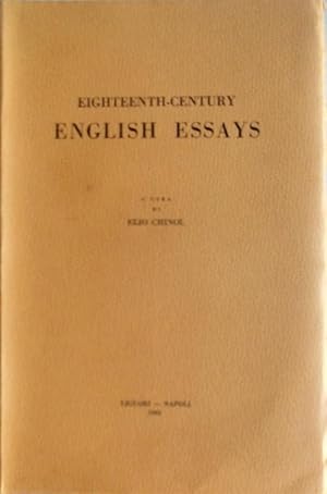 EIGHTEENTH-CENTURY ENGLISH ESSAYS