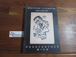 Seller image for Katalog Deutsche Literatur Auktion 8. Oktober 1998 for sale by Antiquariat im Kaiserviertel | Wimbauer Buchversand