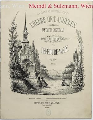 Bild des Verkufers fr L'Heure de l'Angelus. Fantasie pastorale pour Piano.  Madame Clementine Luiset. Op. 136. zum Verkauf von Antiquariat MEINDL & SULZMANN OG