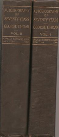 Seller image for Autobiography of Seventy Years [ Volumes 1 and 2 ] for sale by Works on Paper