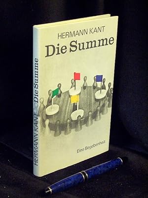 Die Summe - Eine Begebenheit -