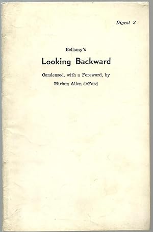 Seller image for Bellamy's Looking Backward for sale by Sabra Books